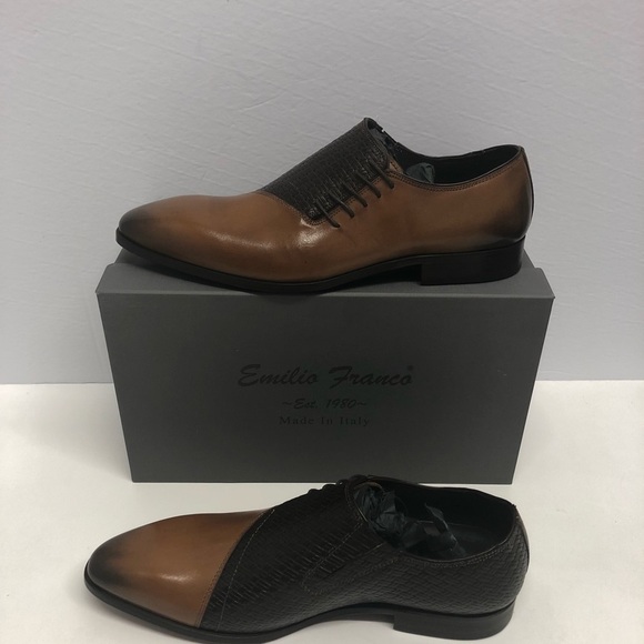 Emilio Franco shoes Italian leather red bottom - Picture 2 of 4